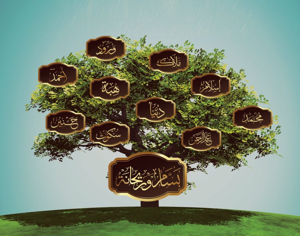 دار المحفوظات المصرية شجرة العائلة بالرقم القومى