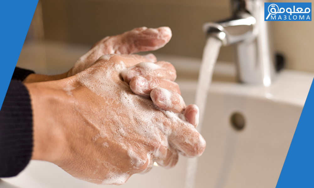 كيف يكون غسل اليدين للحمايه من الامراض, كيفية غسل اليدين بالمعقم